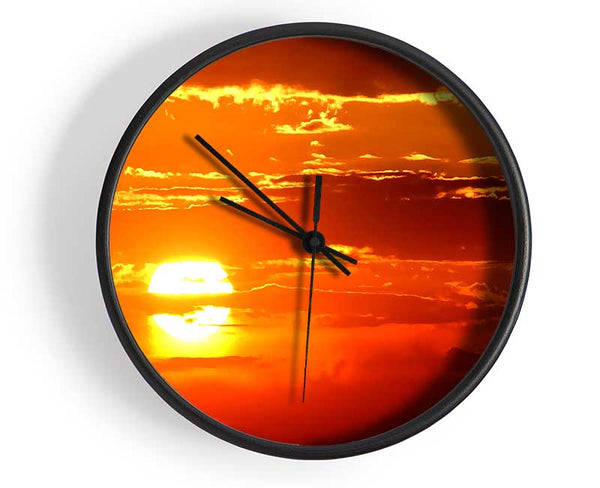 Sun In The Sky Clock - Wallart-Direct UK