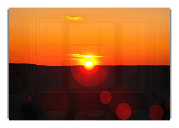 Sonnenuntergang Bokeh
