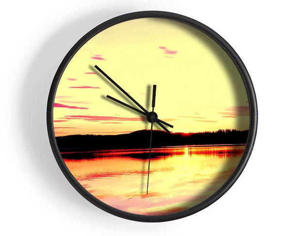 Sun Down Clock - Wallart-Direct UK