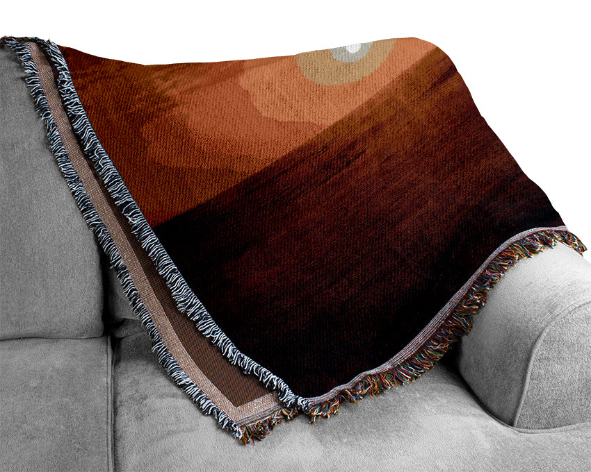 Sunset Ocean Beauty Woven Blanket