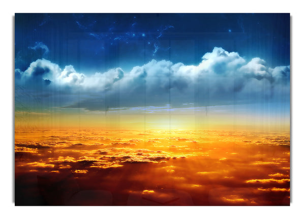 Auf den Wolken