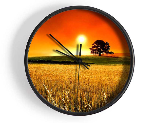 Sunny Day Clock - Wallart-Direct UK