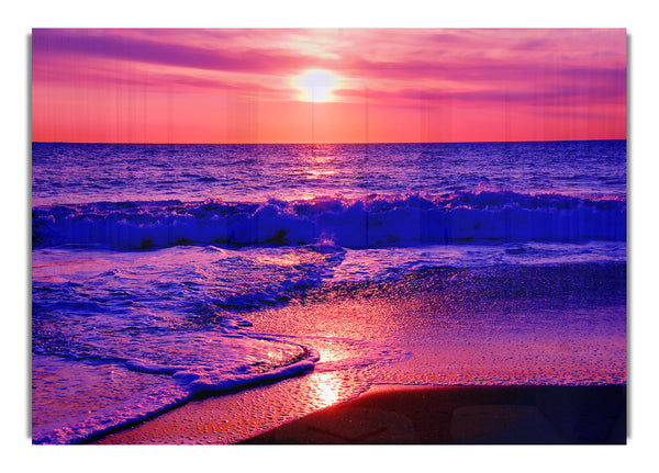 Blaue Meereswellen