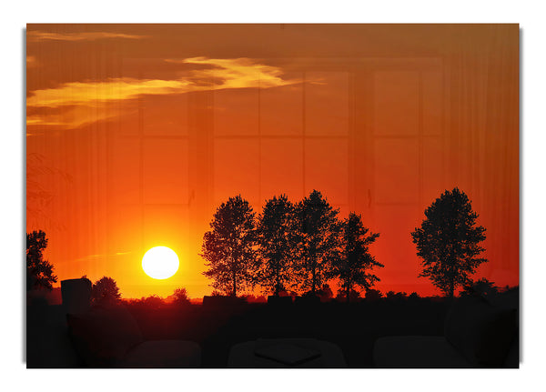 Orangenbaum-Horizont