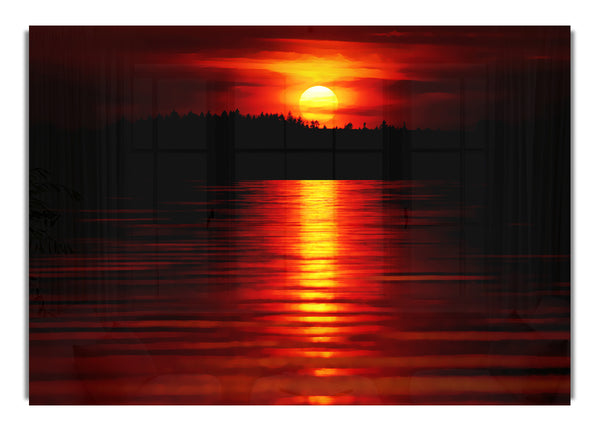 Reflexionen am Red Lake