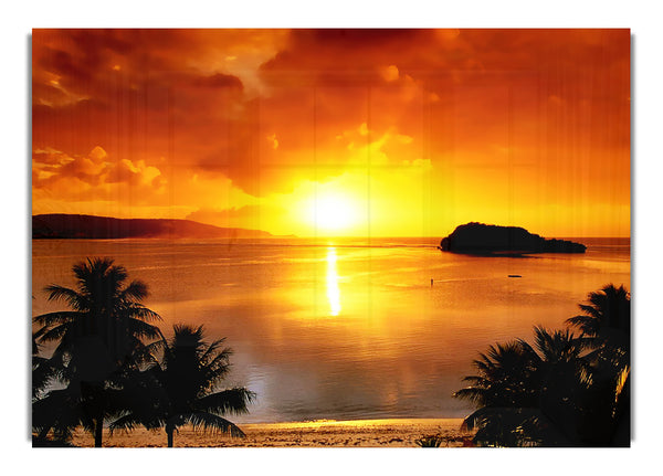 Paradies Sonnenuntergang