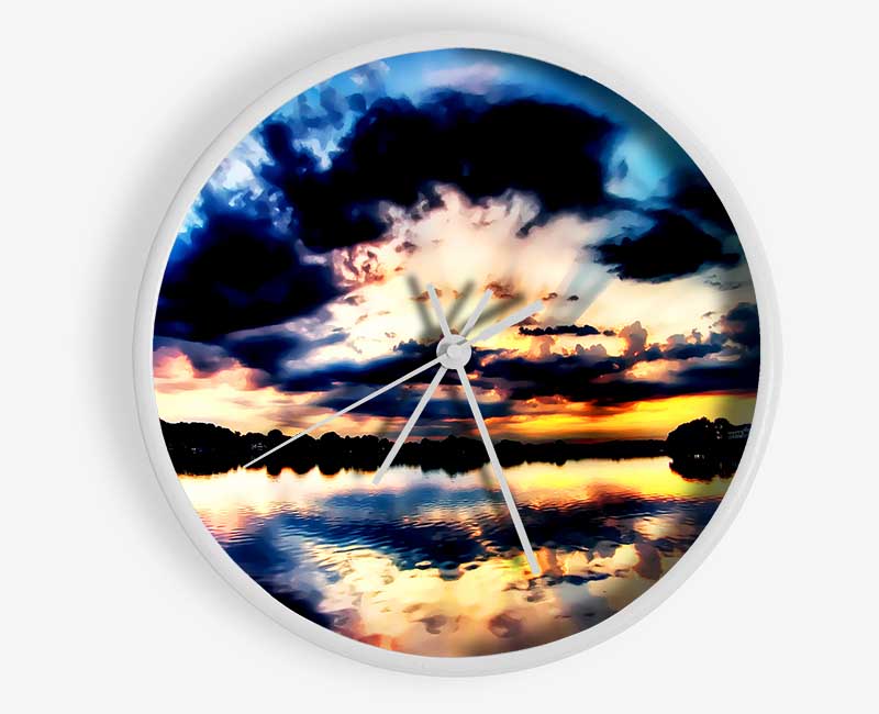 The Rays Of God Clock - Wallart-Direct UK