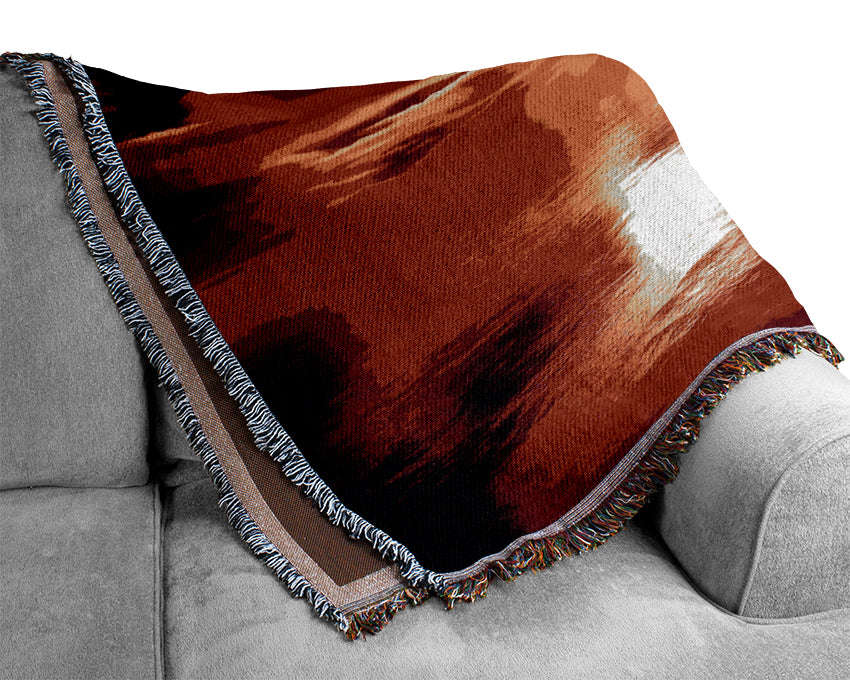 Magical Ocean Cloud Formation Woven Blanket