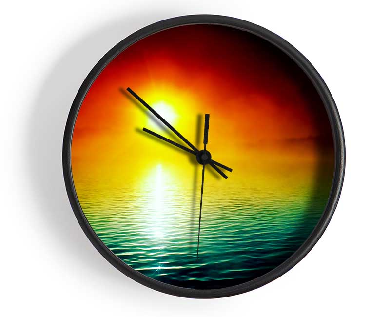 The Star Of The Ocean Clock - Wallart-Direct UK