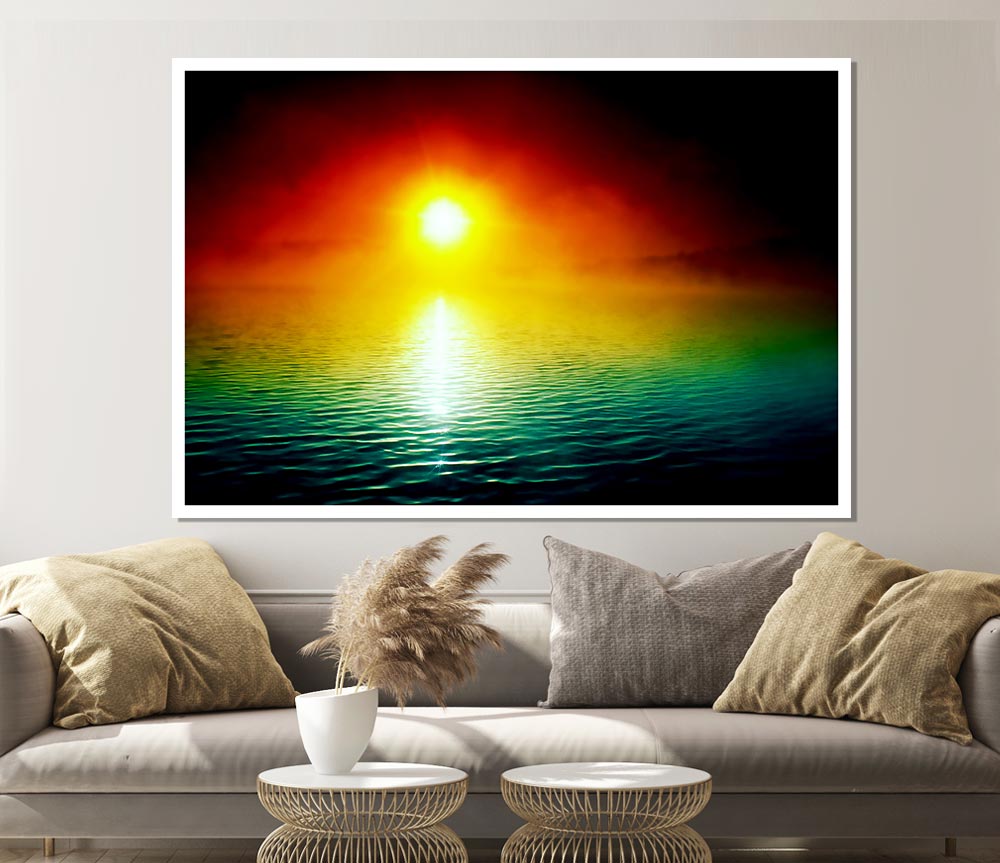 The Star Of The Ocean Print Poster Wall Art