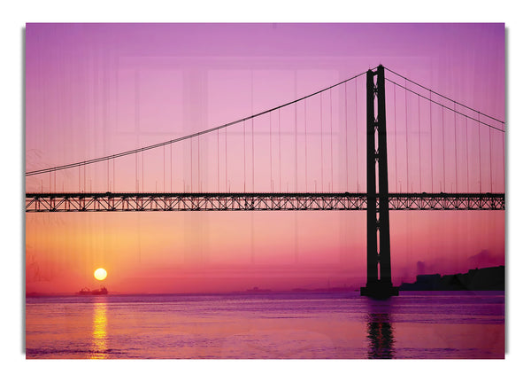 Sonnenuntergangsbrücke