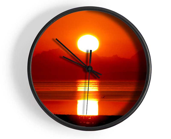 Sunrise Over North Cascades Clock - Wallart-Direct UK