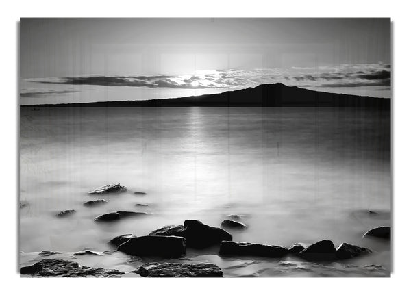 Ozean Nebel Reflexionen S ~ w
