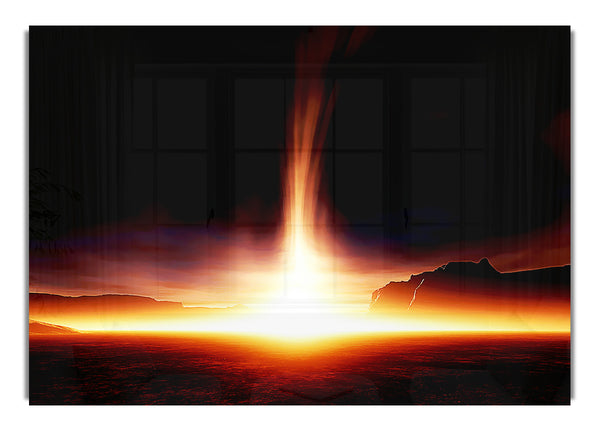 Strahlender Sonnenstern