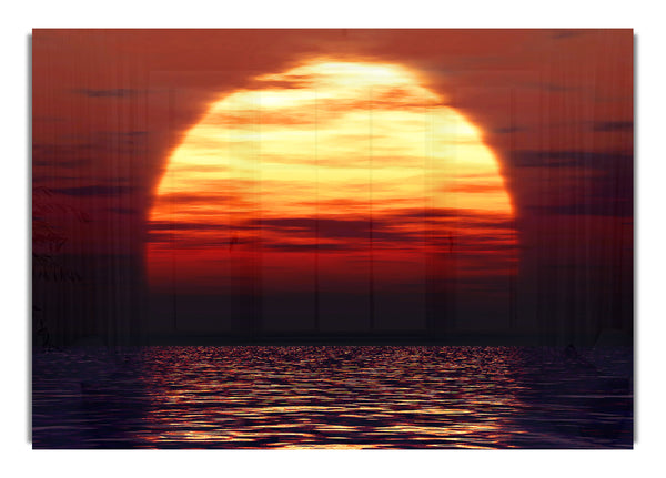 Surreale Ozeansonne