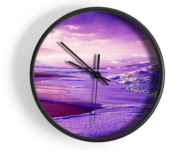 The Morning Oceans Ebb Clock - Wallart-Direct UK