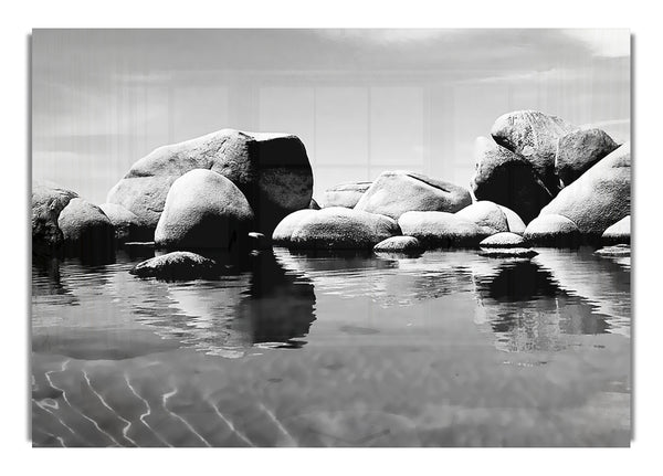 Der Felsenpool B~w