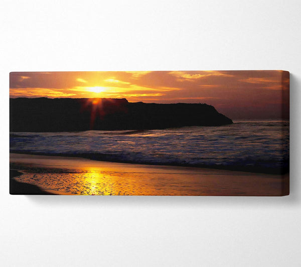 Sonnenuntergang über dem Ozean