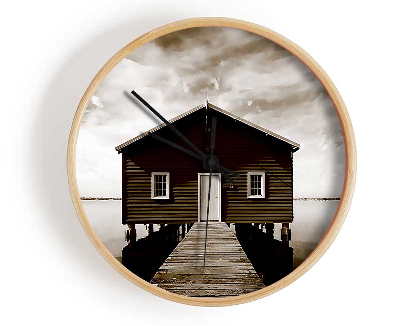 Water House Coco Clock - Wallart-Direct UK