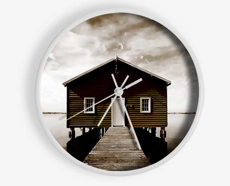 Water House Coco Clock - Wallart-Direct UK