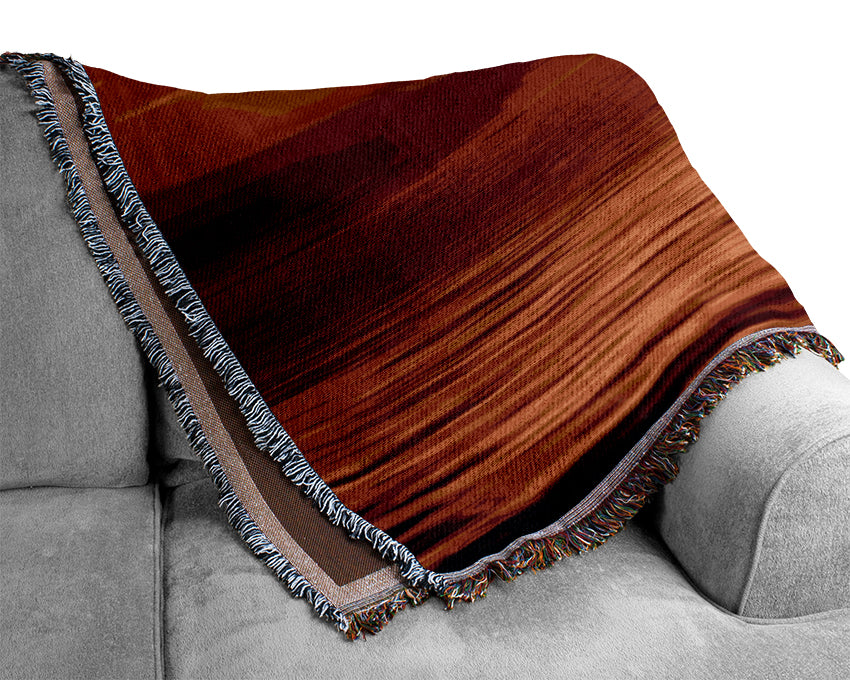 The Glistening Ocean Sun Woven Blanket