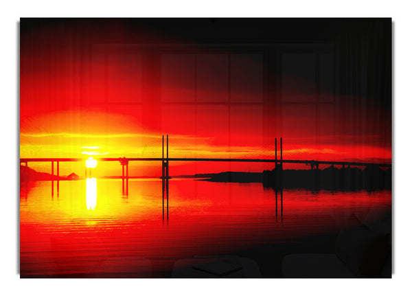 Roter Pier Horizont