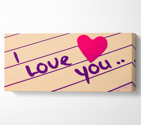 Liebeszitat Ich liebe dich Herz