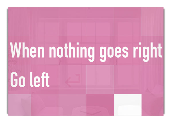 Wenn nichts klappt Pink