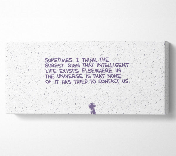 Funny Quote Sometimes I Think The Surest Sign Lilac