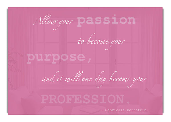 Gabrielle Bernstein Allow Your Passion Pink