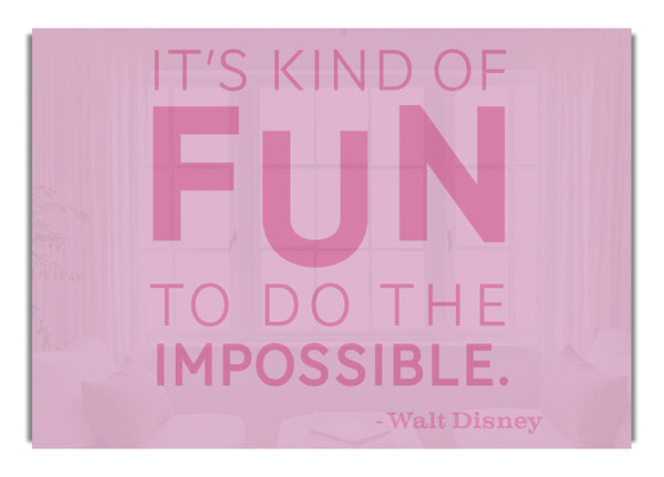Walt Disney Es macht irgendwie Spaß Pink