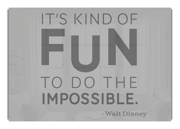 Walt Disney Es macht irgendwie Spaß, Grau