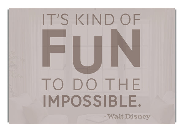 Walt Disney Es macht irgendwie Spaß Beige