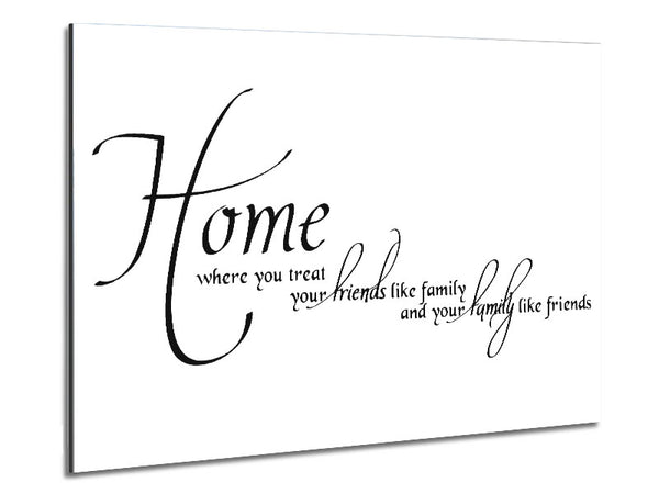 Familienzitat Home Familie Freunde