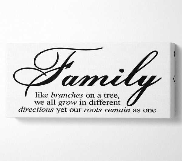 Family Quote Family We All Grow In Different Directions