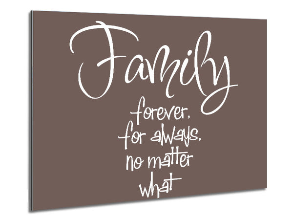 Familienspruch Familie Für Immer Für Immer Beige