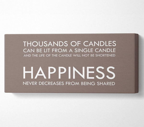 Happiness Never Decreases From Being Shared Beige