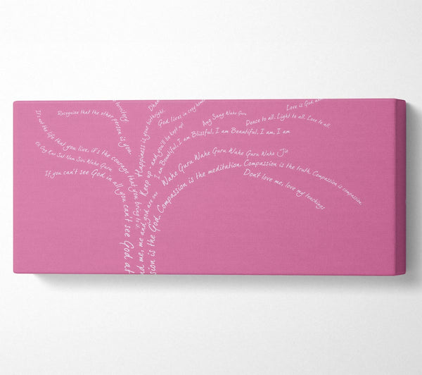Liebeszitat Der Liebesbaum Pink