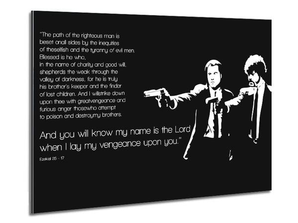 Filmzitat Pulp Fiction Der Pfad des Gerechten