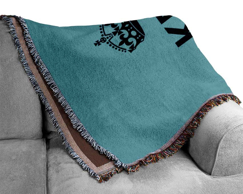 Keep Calm Make Your Own Woven Blanket