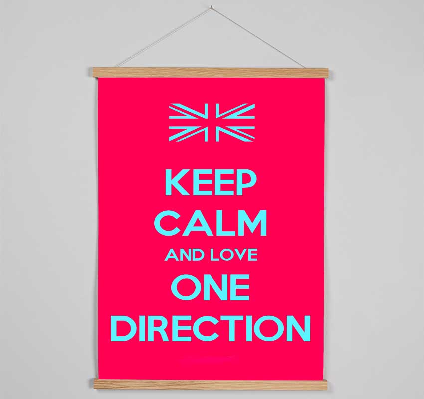 Keep Calm One Direction Hanging Poster - Wallart-Direct UK