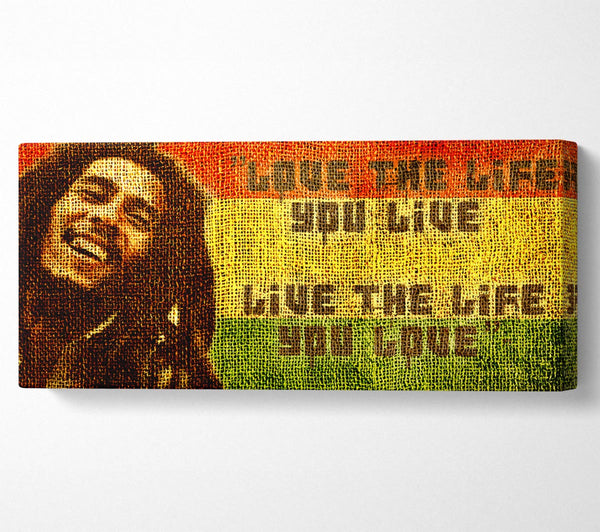 Musikzitat Bob Marley Liebe das Leben
