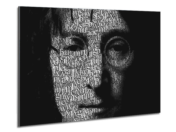 Music Quote John Lennon Words Metal Print