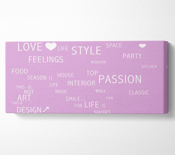 Liebesspruch Liebesleben Pink