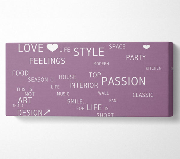 Liebeszitat Liebesleben Dusty Pink