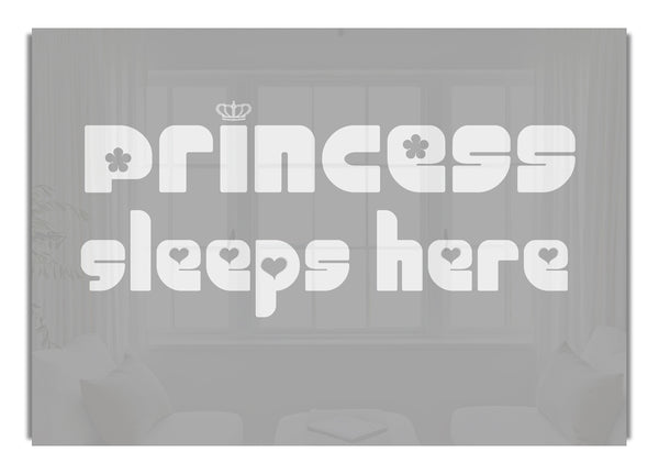 Princesssleeps2 Grau Weiß