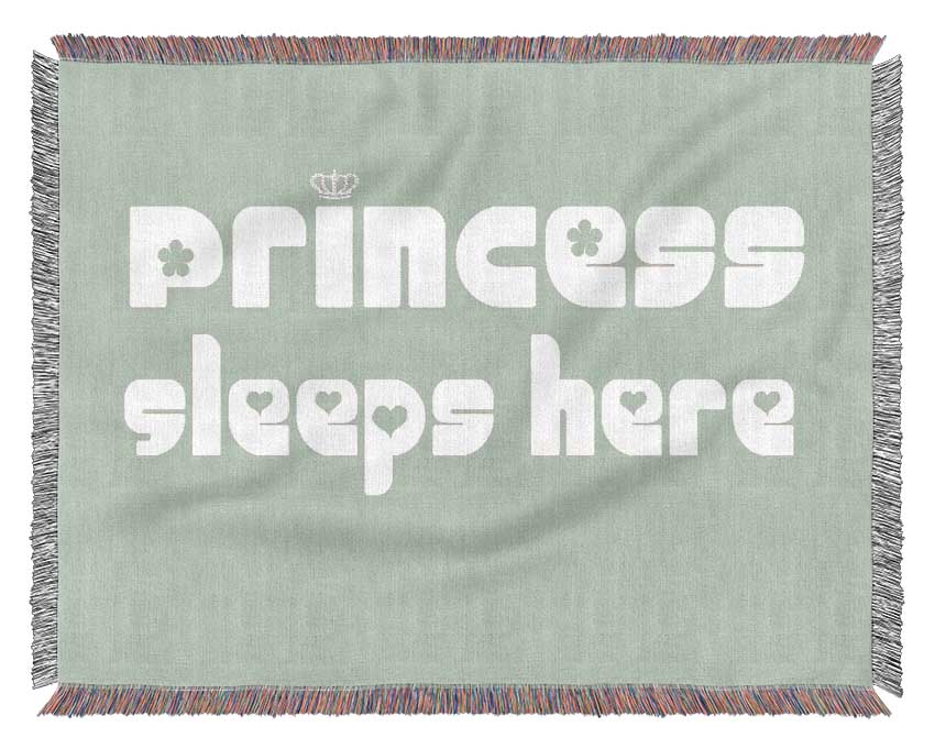 Princess sleeps 2 Beige Woven Blanket