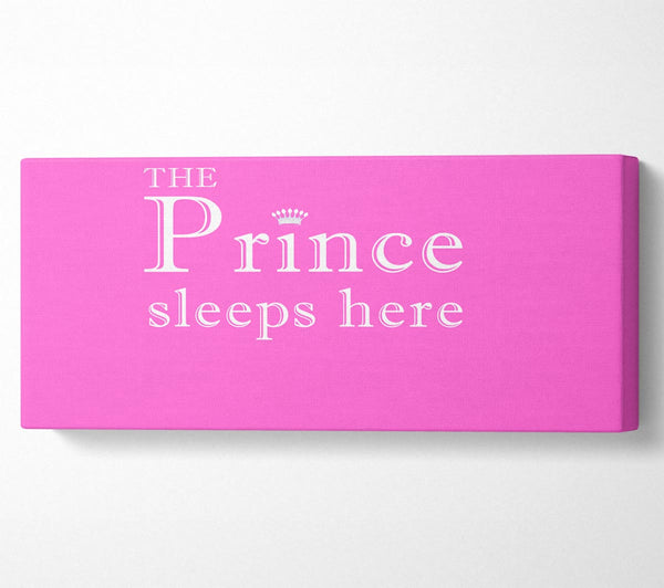 Der Prinz schläft hier Vivid Pink