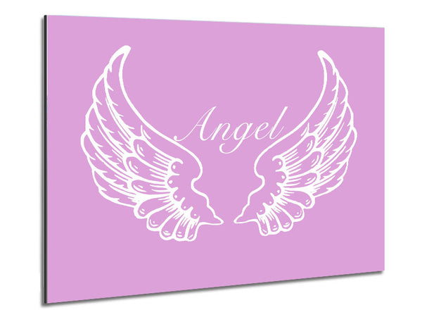 Kinderzimmer Zitat Engelsflügel Rosa