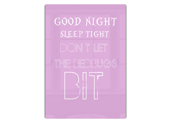 Good Night Sleep Tight 2 Pink